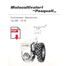 PASQUALI 946 cv 18 Manuale uso