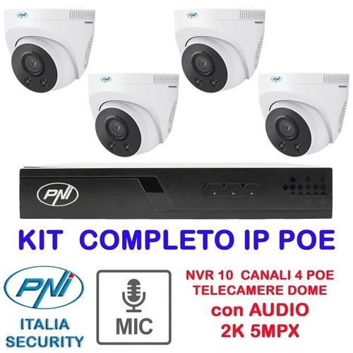 Kit videosorveglianza nvr - videosorveglianza,