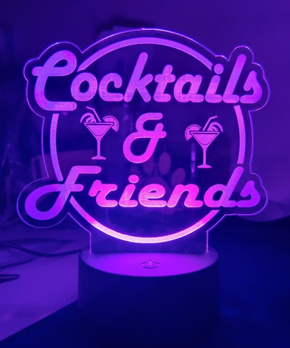 Insegna cocktail bar casa - bar,