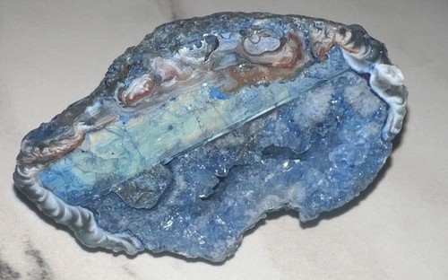 Geode agata blu - geode, di