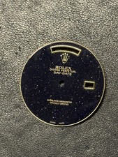 Quadrante pietra oro blu