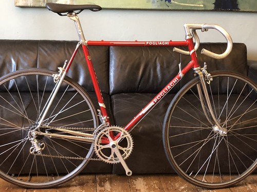 Bici corsa pogliaghi - pogliaghi, 1980