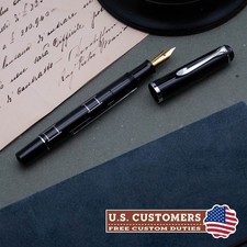 Pelikan - M215 Rettangoli 2008-20013 - Penna Stilografica - FP NIB F Acciaio