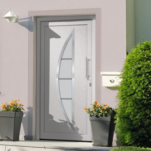 Porta ingresso antracite - porta,