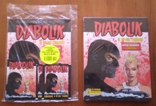 DIABOLIK IL RE DEL TERRORE ALBUM DI FIGURINE + ALBUM DIABOLIK STARTER PACK.