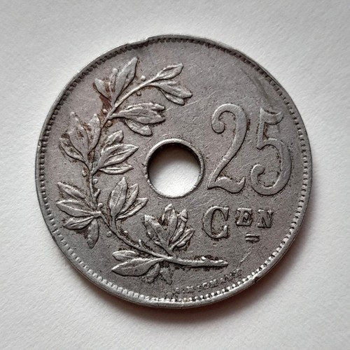 Moneta belgio cent 25 - -, cent.