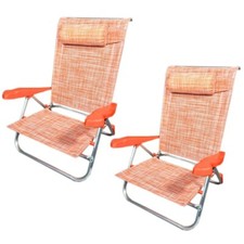 2 Sedie Spiaggina Mare in