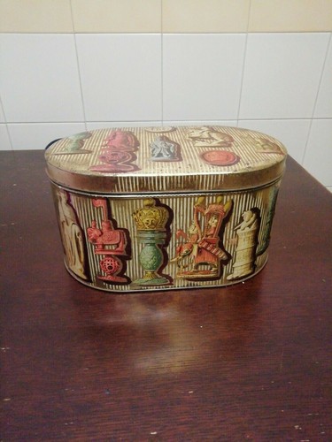 Scatola latta vintage - scatola,