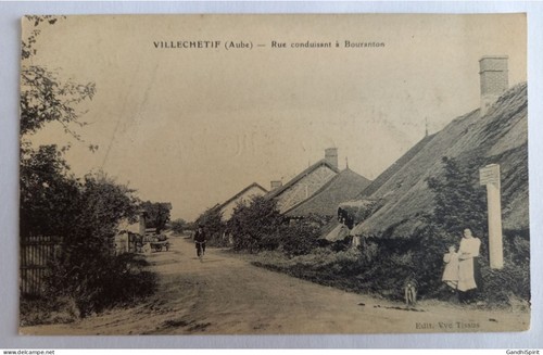 Villechetif rue conduisant - villechetif,