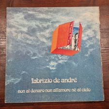 LP Fabrizio De Andrè - Non Al