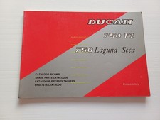 Ducati 750 F1 - 750 F1 Laguna Seca 1987 catalogo ricambi originale