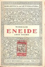 Eneide libro decimo	Virgilio Carlo Signorelli 1957