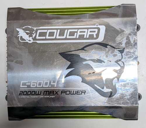 Amplificatore cougar 600 4 - amplificatore,