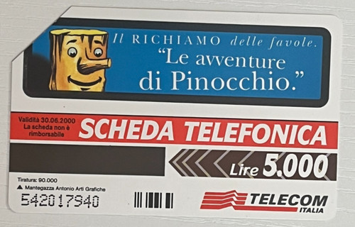 Carta telefonica le - carta,