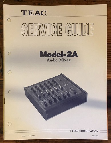Teac model a - model, 2