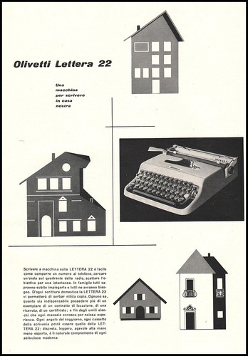 Pubblicita 1952 olivetti - 1952,