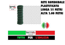 Rete recinzione plastificata