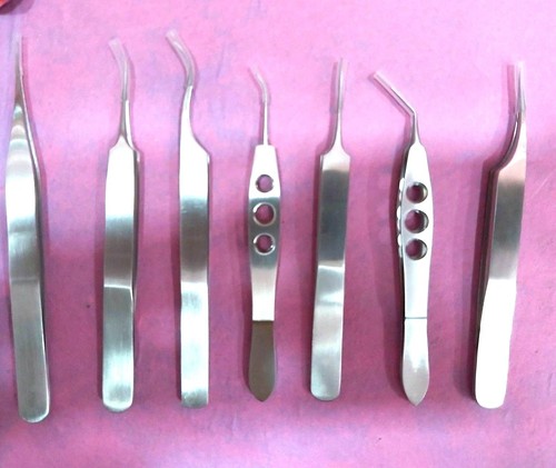 Pinza per trapianto capelli - pinza, di