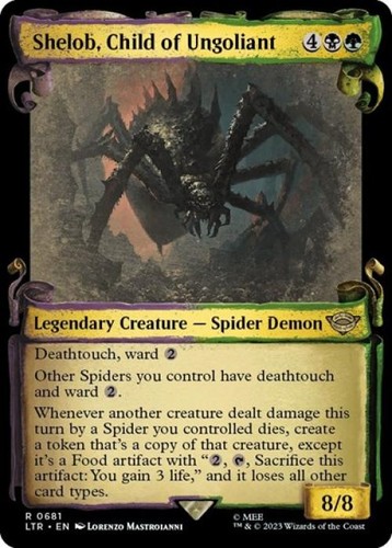 Mtg shelob inglese bambino di - mtg,