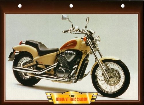 Fiche moto honda 600 c - honda, vt