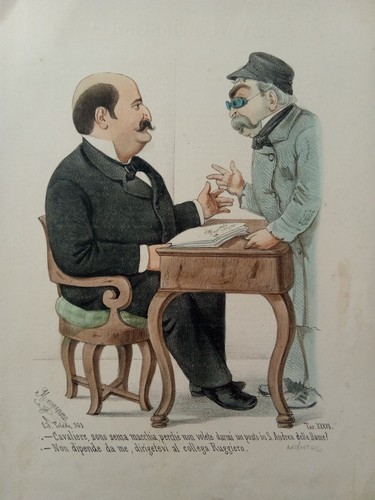 Caricatura antica napoli il - antica,