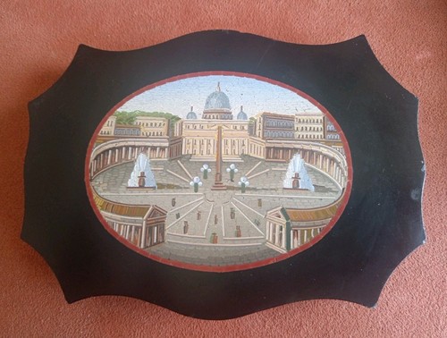 Micromosaico vaticano piazza - vaticano,