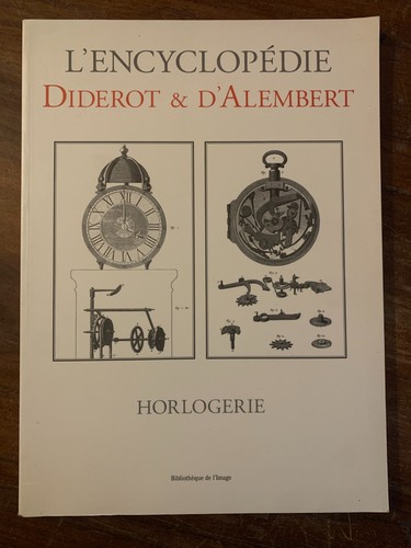 Encyclopédie diderot - l'encyclopédie, &