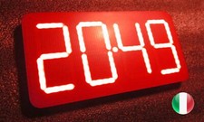 OROLOGIO PARETE LED made in