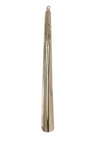 Calzascarpe ottone lucido - in,