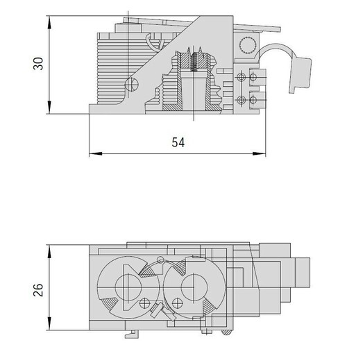 Bobina doppia cisa - doppia, dx