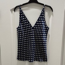 J. Camicia Crew in seta a pois
