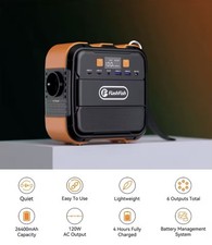 FlashFish Mini Centrale Elettrica Portatile Ricaricabile 120w 97,68wh Power Bank