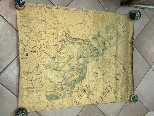 Vecchia carta telata - vecchia, zona