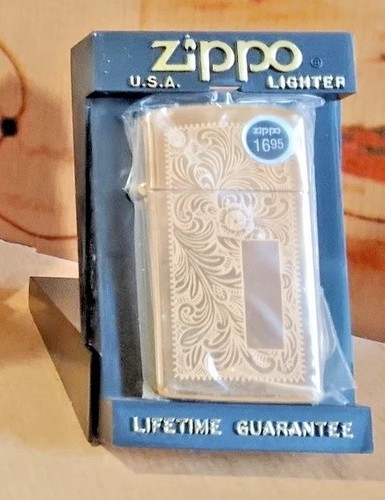 Zippo raro slim 1652b venetian - slim,
