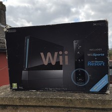 Console Nintendo Wii Nera