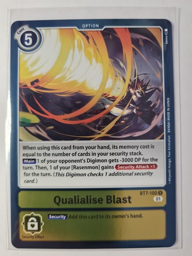 Digimon qualialise blast - blast, ·