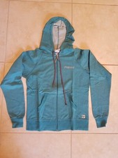 lotto 1264b felpa maglia tuta donna con cappuccio verde FREDDY TG:S/M