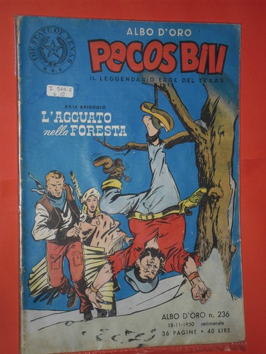 Pecos bill formato albo oro - pecos,