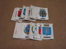 FIGURINE PANINI NUOVE CON VELINA ITALIA PATRIA NOSTRA SCEGLI DAL MENU' A TENDINA