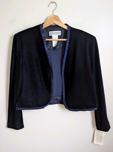 Giacca vintage blu - , notte