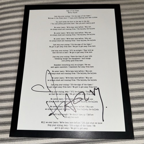 Harry styles segno dei tempi - dei,