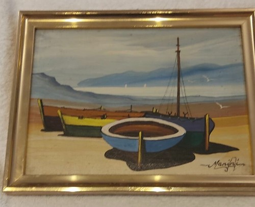 Angelo manini olio su tela - manini,