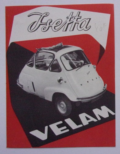 Brochure vendita isetta - brochure,