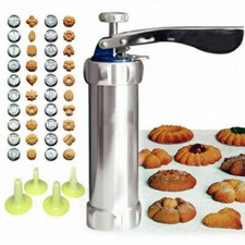 Macchina Per Biscotti Alluminio Pistola Siringa Dolci Formine Cucina Dolci Casa