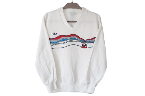 Felpa tennis vintage adidas - felpa,