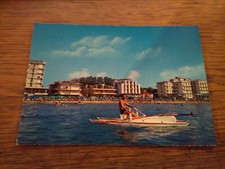 147921 LIDO DI JESOLO CREDO BAGNINO SU PATTINO MOSCONE IN LEGNO 