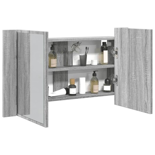Led mirror cabinet - mirror, cabinet,