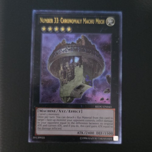 Numero cronomalia machu - 33,