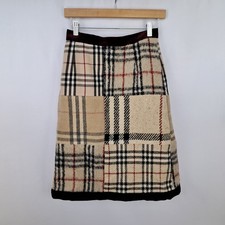 Gonna Burberry in lana colore