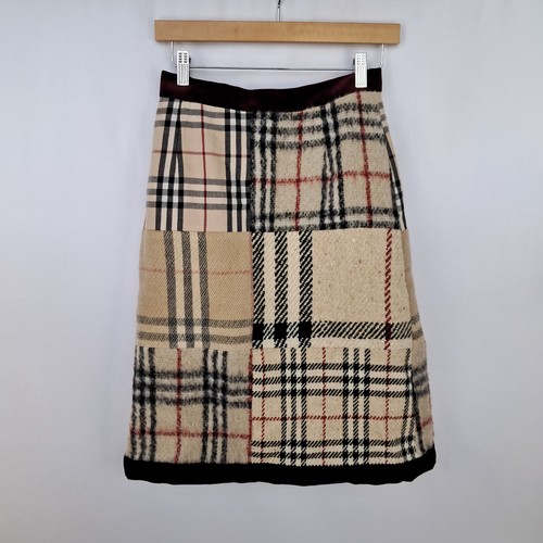 Gonna burberry lana colore - in,